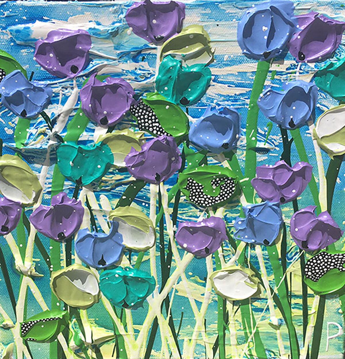 270.REBECCA-PIERCE-Mini-Daydreams-9-25-x-25cm-acrylic-on-canvas-$-375.00