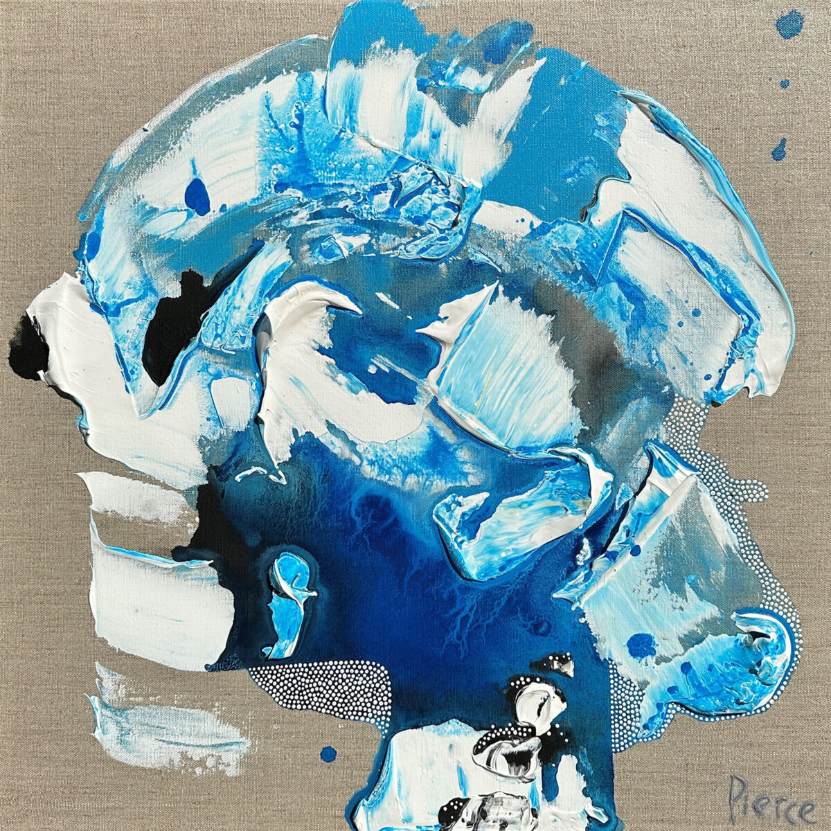 488. Skull-Mask 50.5 x 50