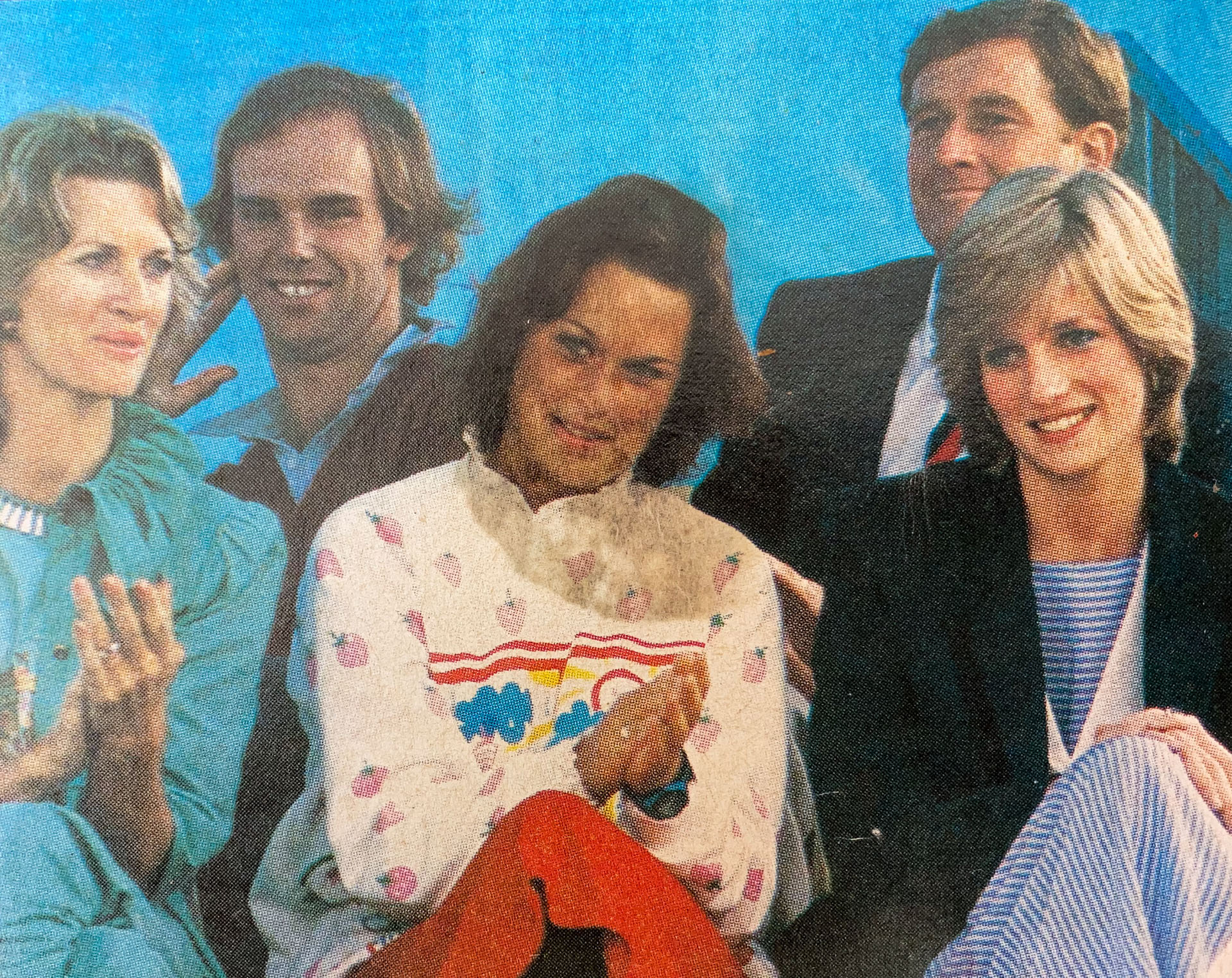 8_MagazineClippingPrincessDianaandfriendatthepoloinAustralia
